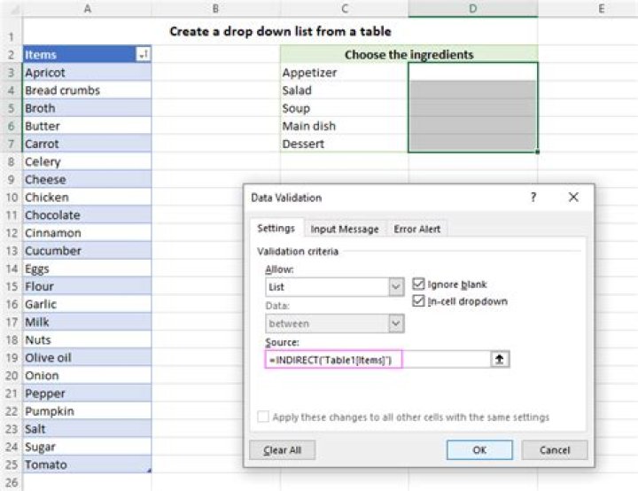 How do I create a template letter in Excel?