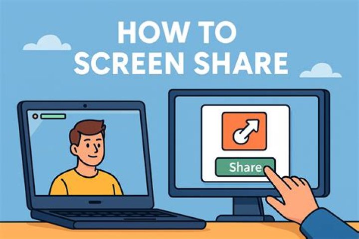 How do I share my screen on join me?