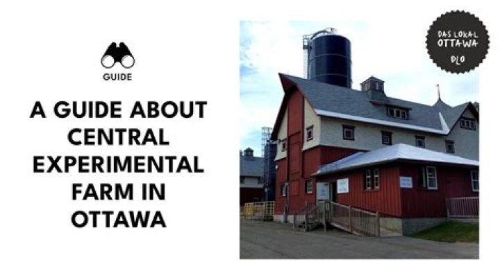 How many acres is the Experimental Farm in Ottawa?