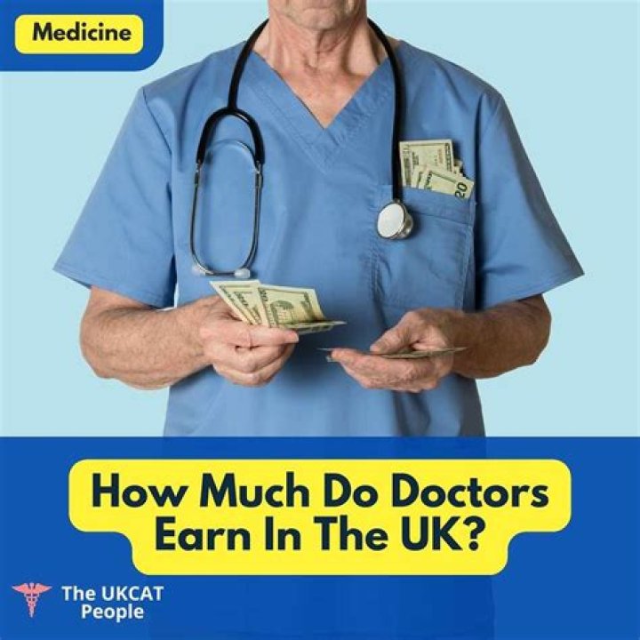 How much do doctors earn a year UK?