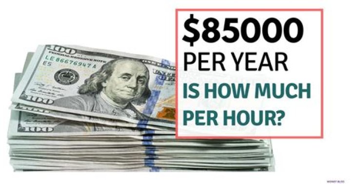 How much is 85000 a year per week after tax?