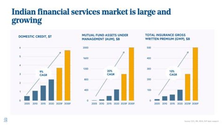 What are the problems faced by financial services industry in India?