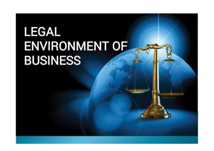 What is legal environment in business?