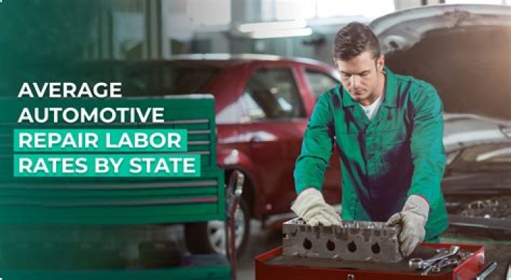 What is the average auto shop labor rate?