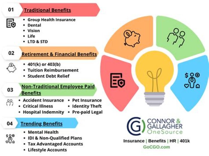 What kind of benefits do companies offer?