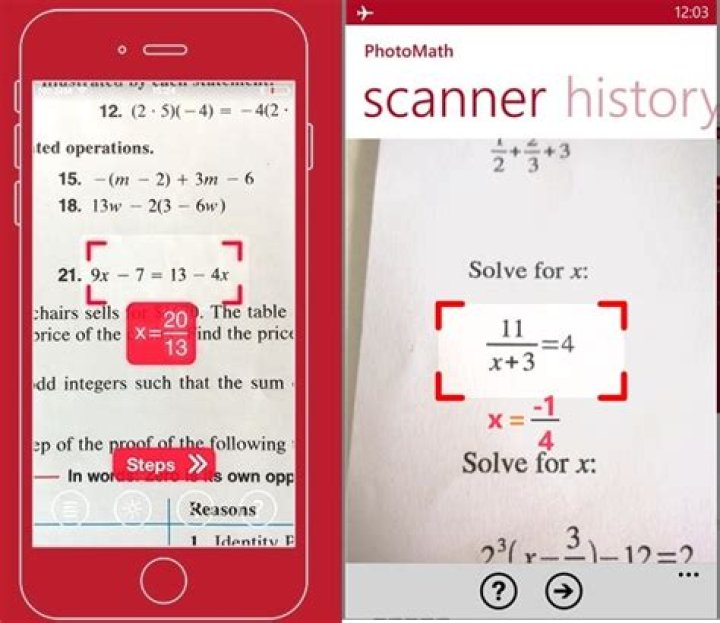 Which app is best for solving maths problems?
