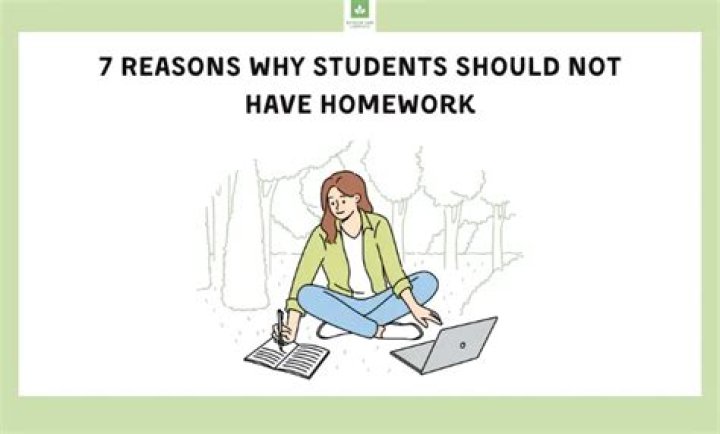 Why students should not have homework statistics?